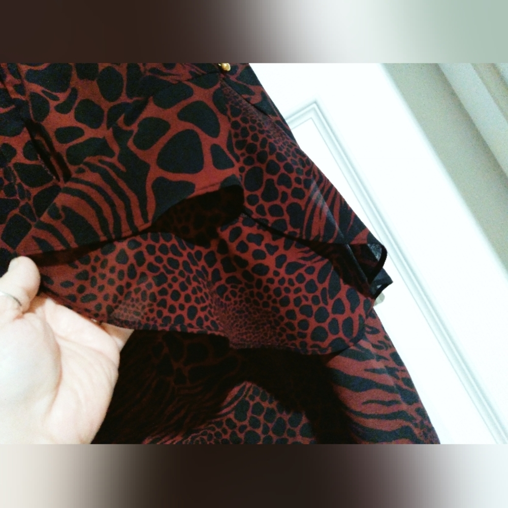 Michael Kors Sz LG Women's Blouse Lg - Picture 10 of 11